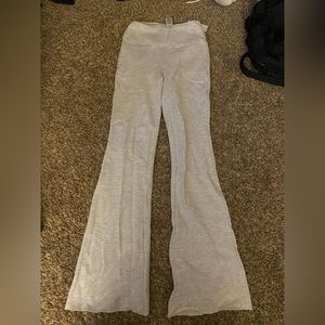 BRAND NEW WITH TAGS GARAGE GREY FLARE SWEATPANTS